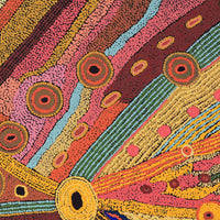Aboriginal Artwork by Angela Watson, Malara, 91x91cm