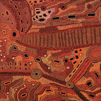 Aboriginal Artwork by Angela Watson, Malara, 91x91cm