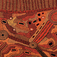 Aboriginal Artwork by Angela Watson, Malara, 91x91cm