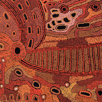 Aboriginal Artwork by Angela Watson, Malara, 91x91cm