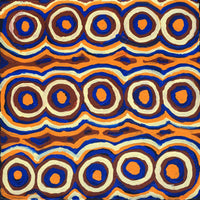 Aboriginal Artwork by Anmanari Nolan, Mulpu - Bush Mushroom, 40x40cm