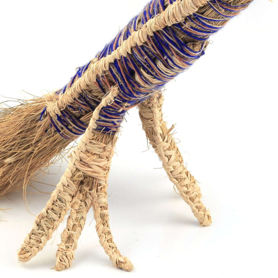 Aboriginal Artwork by Anna Ginger - Tjulpu (Bird) Tjanpi Sculpture