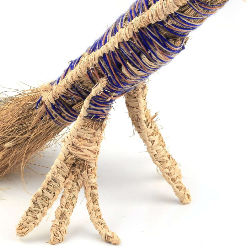 Aboriginal Artwork by Anna Ginger - Tjulpu (Bird) Tjanpi Sculpture