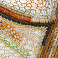 Aboriginal Artwork by Anna Ramatha Malibirr, Mukarr (Green turtle) Weaving, 134x122cm