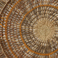 Aboriginal Artwork by Anna Ramatha Malibirr, Gapuwiyak - Woven Mat, 115cm