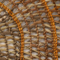 Aboriginal Artwork by Anna Ramatha Malibirr, Gapuwiyak - Woven Mat, 115cm