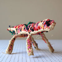 Aboriginal Artwork by Anna Ginger - Tjanpi Tinka (goanna) Sculpture