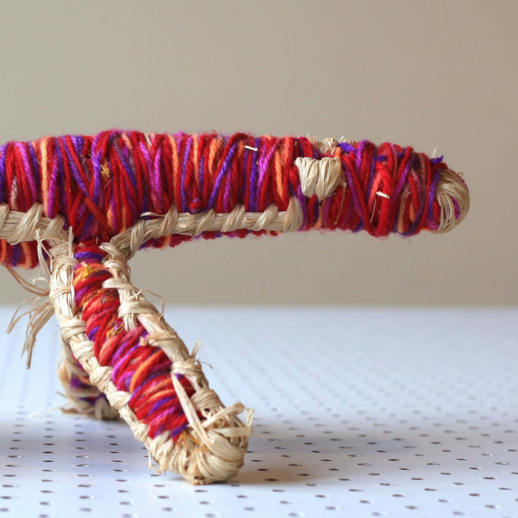 Aboriginal Artwork by Anna Ginger - Tjanpi Tinka (goanna) Sculpture