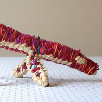 Aboriginal Artwork by Anna Ginger - Tjanpi Tinka (goanna) Sculpture