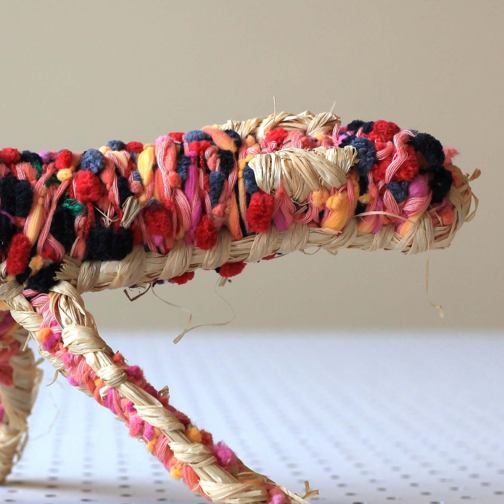 Aboriginal Artwork by Anna Ginger - Tjanpi Tinka (goanna) Sculpture