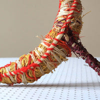 Aboriginal Artwork by Anne Dixon - Tjanpi Tjulpu (bird) Sculpture