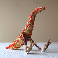 Aboriginal Artwork by Anne Dixon - Tjanpi Tjulpu (bird) Sculpture