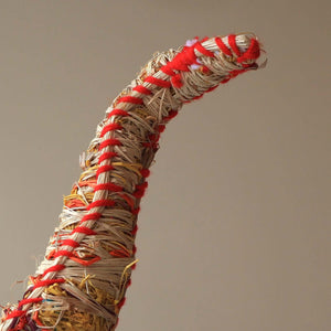 Aboriginal Artwork by Anne Dixon - Tjanpi Tjulpu (bird) Sculpture - ART ARK®