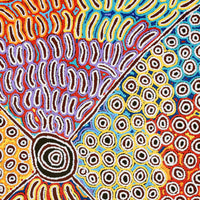 Aboriginal Artwork by Antonia Napangardi Michaels, Lappi Lappi Jukurrpa, 122x122cm