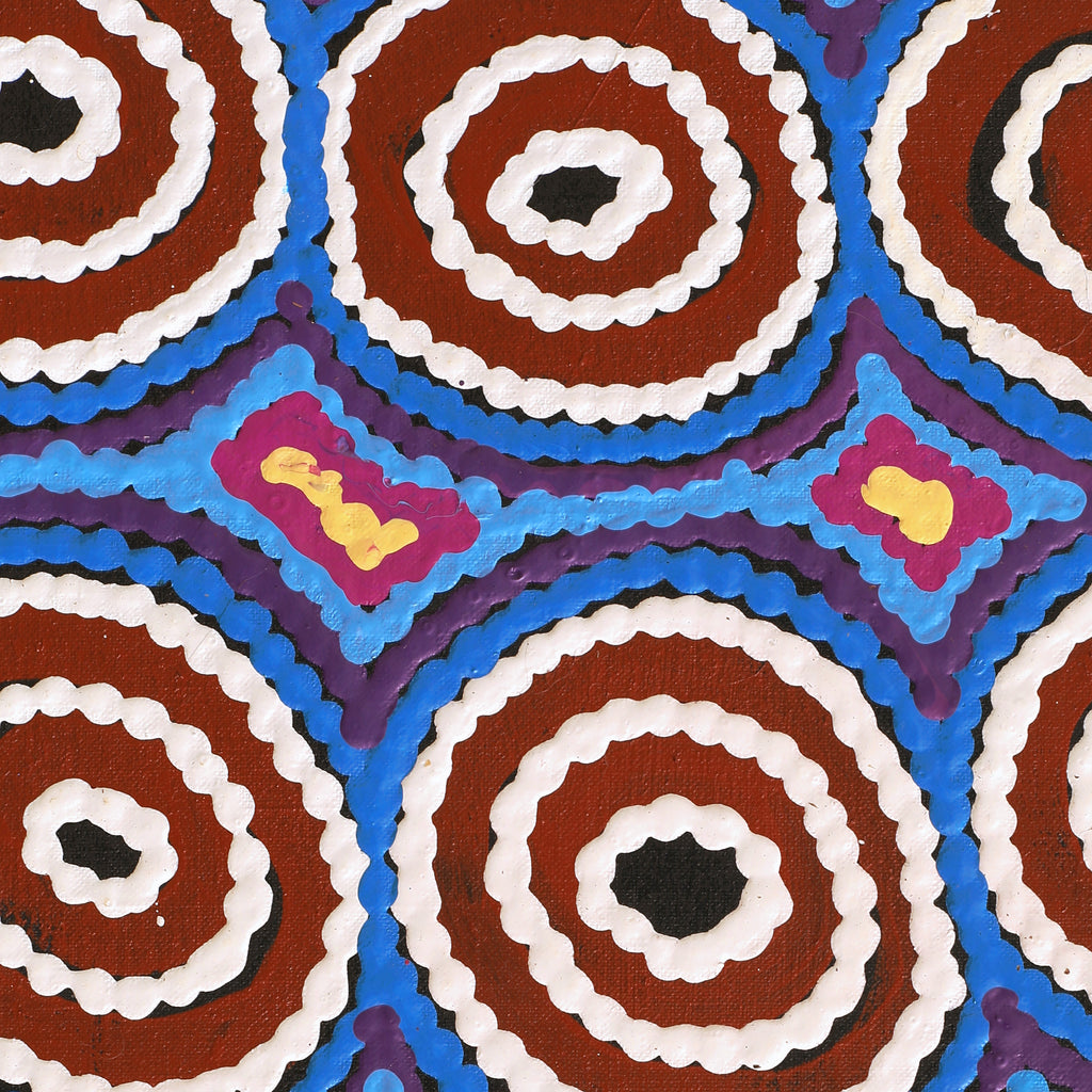 Aboriginal Artwork by Antonia Napangardi Michaels, Lappi Lappi Jukurrpa, 183x107cm