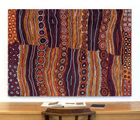 Aboriginal Artwork by Antonia Napangardi Michaels, Lappi Lappi Jukurrpa, 152x107cm