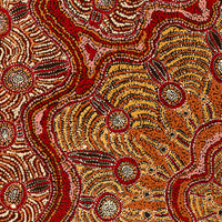 Aboriginal Artwork by Audrey Brumby, Ngura Nganampa, 80x60cm