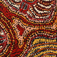 Aboriginal Artwork by Audrey Brumby, Ngura Nganampa, 80x60cm