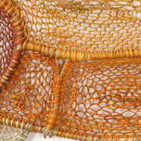 Aboriginal Artwork by Audrey Marrday, Gapuwiyak - Woven Fish 105x36cm