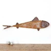Aboriginal Artwork by Audrey Marrday, Gapuwiyak - Woven Fish 96x30cm