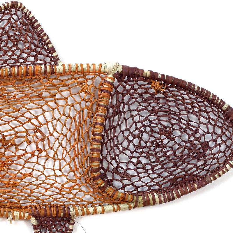 Aboriginal Artwork by Audrey Marrday, Gapuwiyak - Woven Fish 96x30cm
