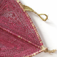 Aboriginal Artwork by Audrey Marrday, Madalaytj (Short-necked turtle) Weaving, 100x61cm