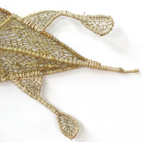 Aboriginal Artwork by Audrey Marrday, Nyangura (Long necked turtle) Weaving, 96x43cm