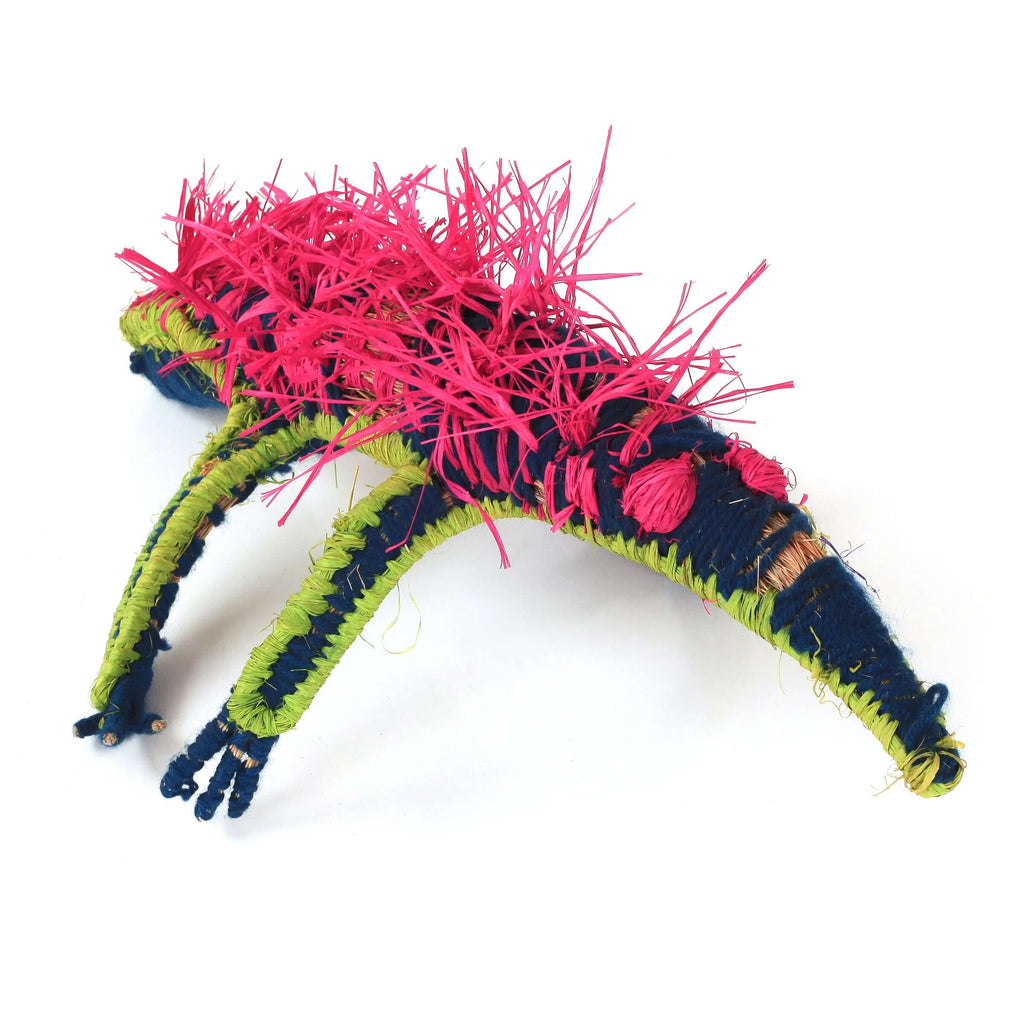 Aboriginal Artwork by Barbara Lane - Echidna Tjanpi Sculpture