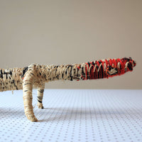 Aboriginal Artwork by Barbara Lane - Tjanpi Tinka (goanna) Sculpture