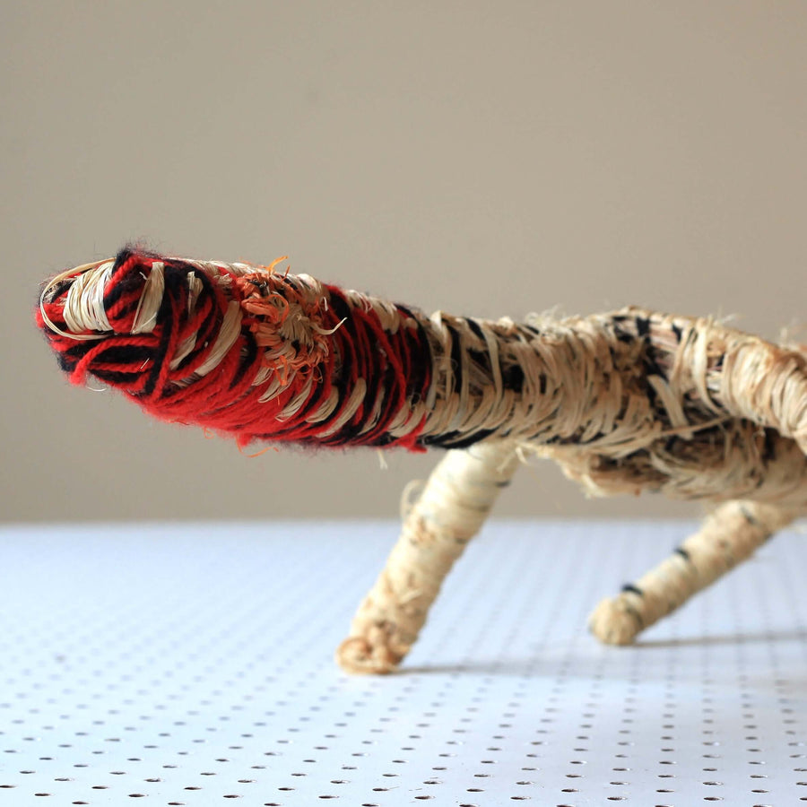 Aboriginal Artwork by Barbara Lane - Tjanpi Tinka (goanna) Sculpture