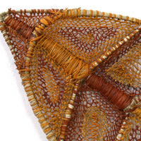 Aboriginal Artwork by Basma Nulla, Stingray, 69x31cm