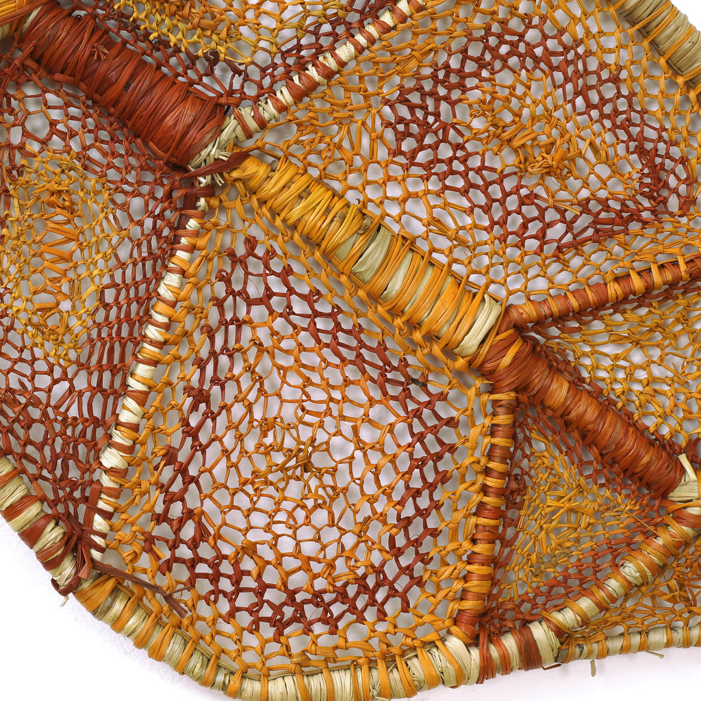 Aboriginal Artwork by Basma Nulla, Stingray, 69x31cm