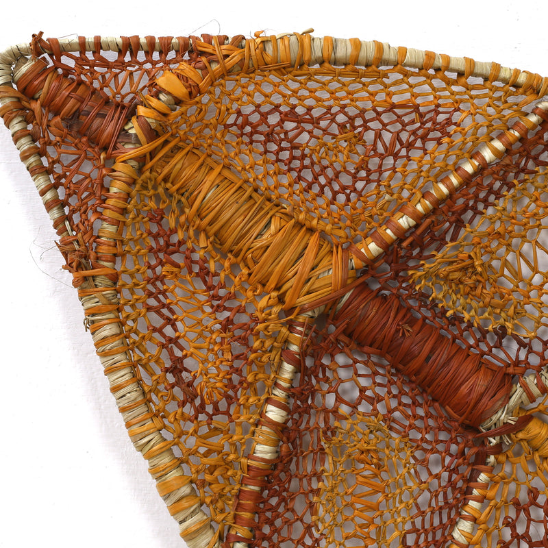 Aboriginal Artwork by Basma Nulla, Stingray, 69x31cm