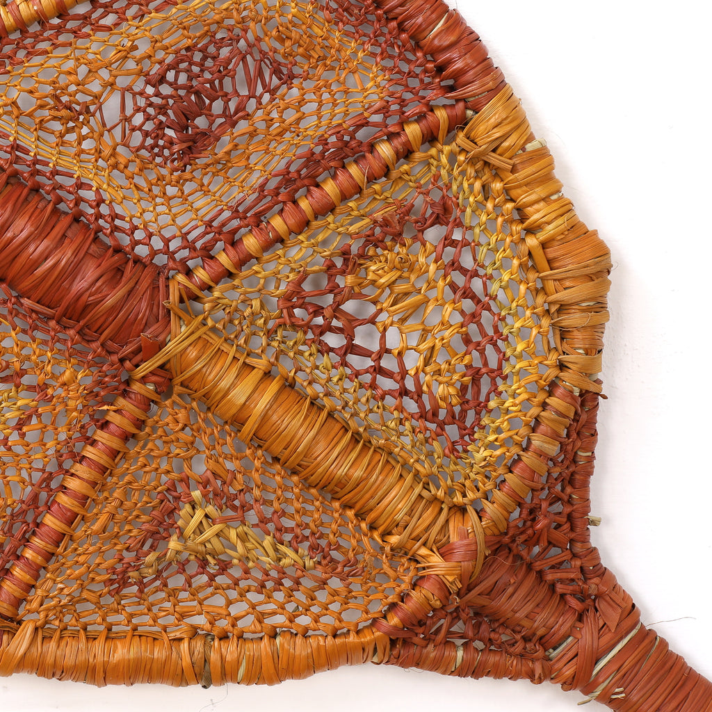 Aboriginal Artwork by Basma Nulla, Stingray, 60x28cm