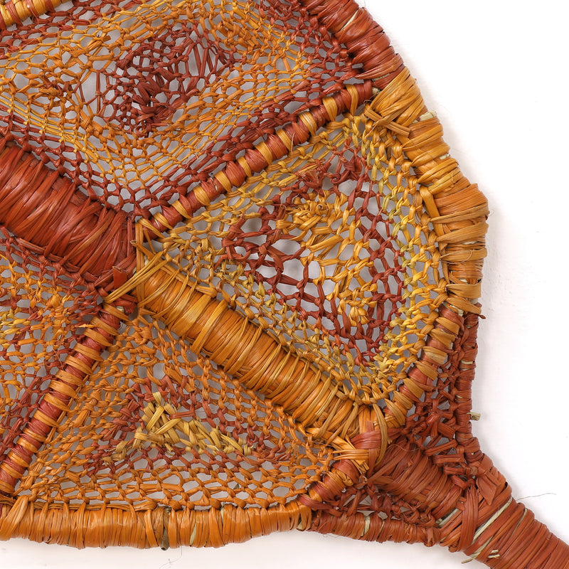 Aboriginal Artwork by Basma Nulla, Stingray, 60x28cm