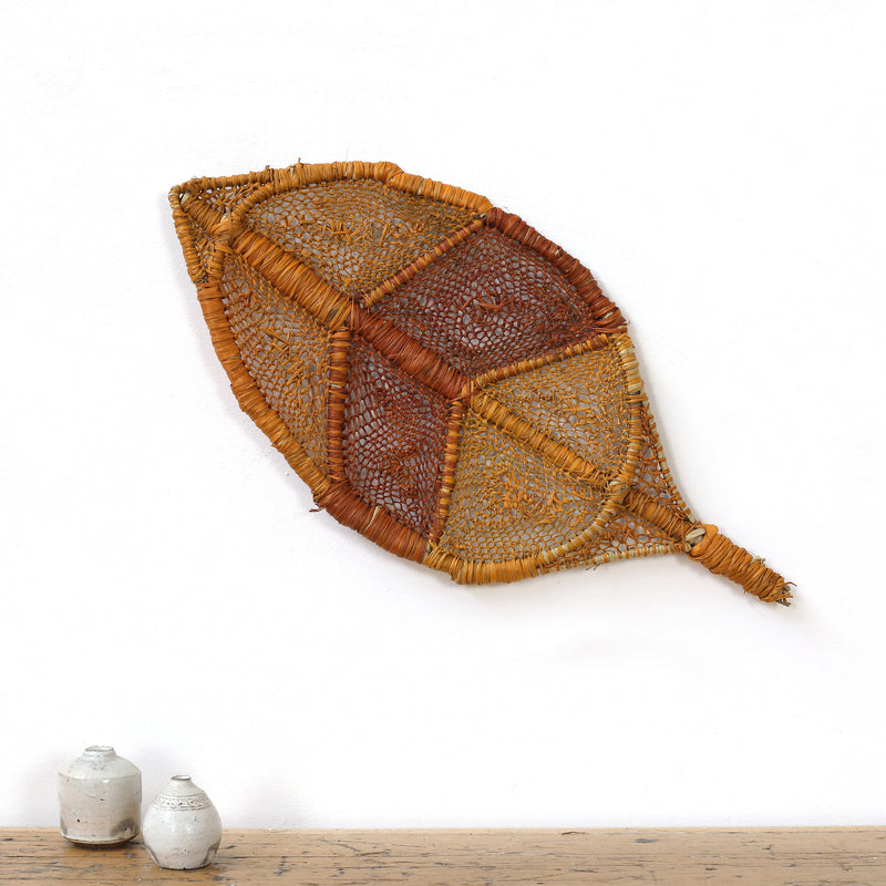 Aboriginal Artwork by Basma Nulla, Stingray, 51x24cm