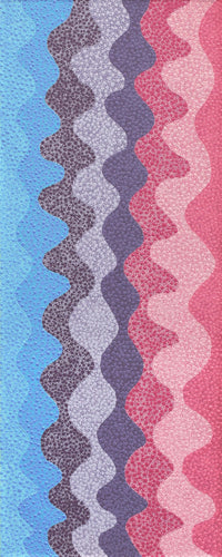 Aboriginal Artwork by Benisa Marks, Tali at Kalipinpa, 100x40cm