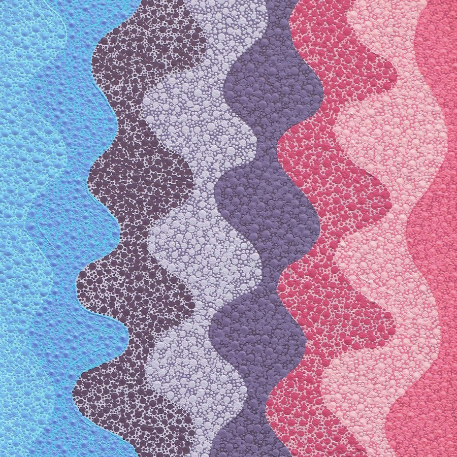 Aboriginal Artwork by Benisa Marks, Tali at Kalipinpa, 100x40cm