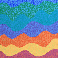 Aboriginal Artwork by Benisa Marks, Tali at Kalipinpa, 61x30cm