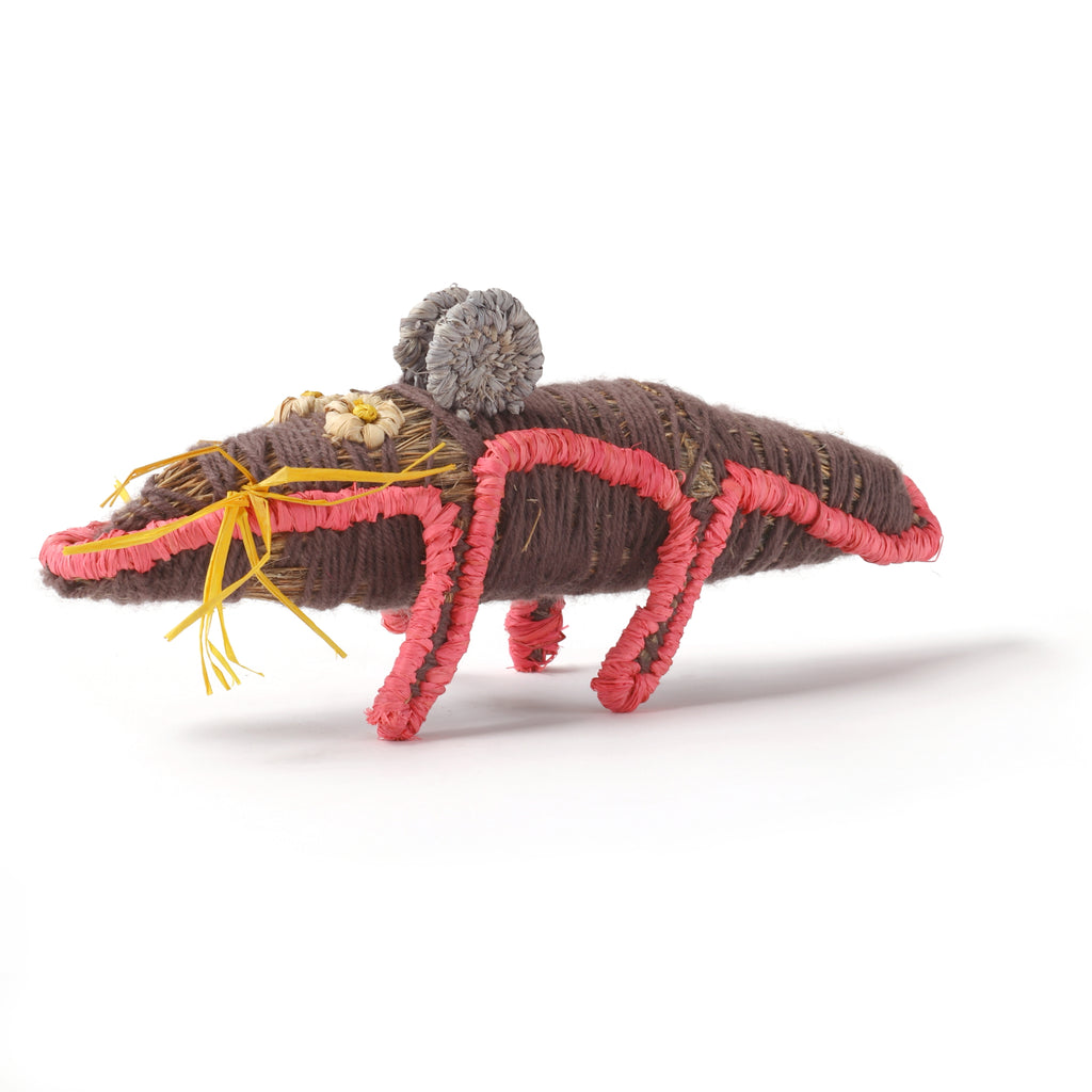 Aboriginal Artwork by Bernadine Smith - Mouse Tjanpi Sculpture