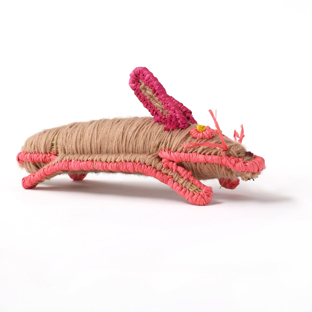 Aboriginal Artwork by Bernadine Smith - Mouse Tjanpi Sculpture