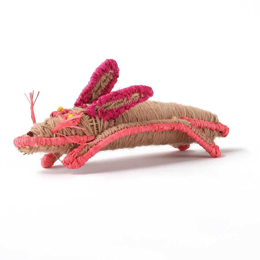 Aboriginal Artwork by Bernadine Smith - Mouse Tjanpi Sculpture