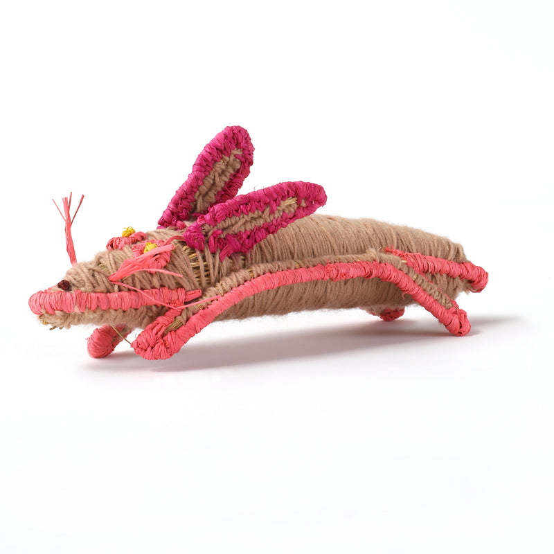 Aboriginal Artwork by Bernadine Smith - Mouse Tjanpi Sculpture