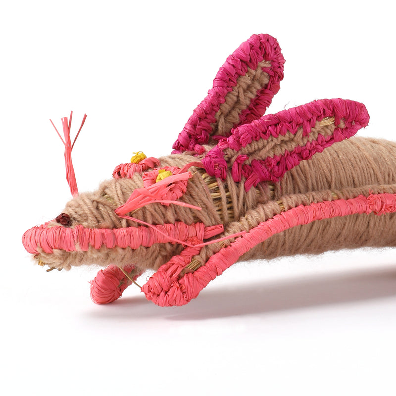 Aboriginal Artwork by Bernadine Smith - Mouse Tjanpi Sculpture