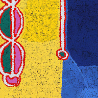 Aboriginal Artwork by Bernard Japanangka Watson, Pamapardu Jukurrpa - Warntungurru, 91x76cm