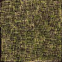 Aboriginal Artwork by Beryl Nakamarra Gorey, Ngarlkirdi Jukurrpa (Witchetty Grub Dreaming), 30x30cm