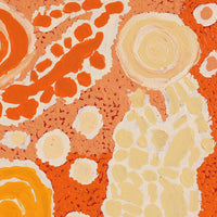 Aboriginal Artwork by Beryl Jimmy, Waru at Watarru, 60x60cm