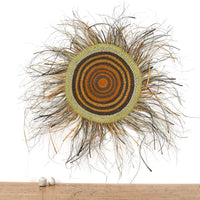 Aboriginal Artwork by Betty Guyula Gurrputukpuy - Woven Mat - 120cm