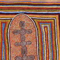 Aboriginal Art by Bundie Rowe, Untitled, 165x122cm - ART ARK®