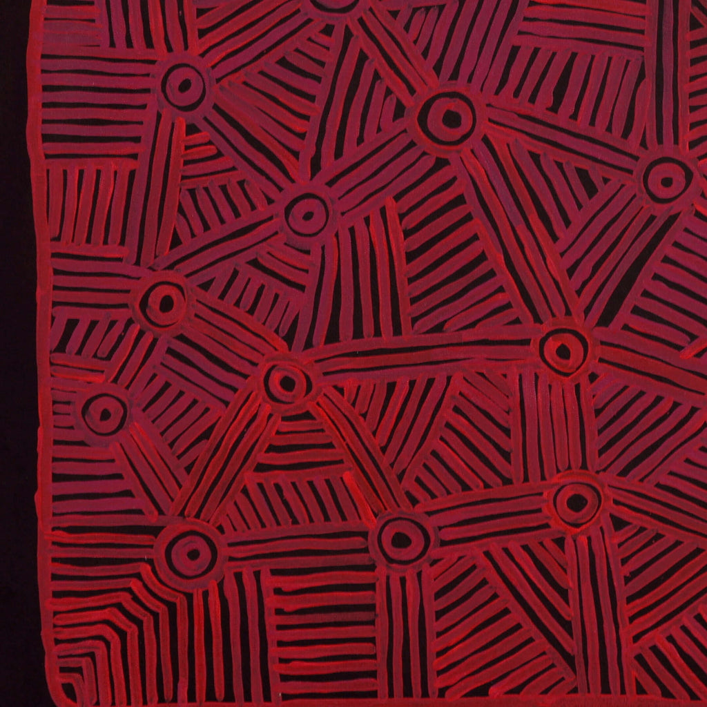Aboriginal Artwork by Carol Young, Walka Wiru Ngura Wiru, 91x91cm